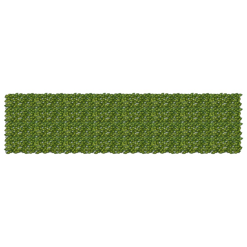 Écran de balcon avec feuilles Vert et jaune 400 x 100 cm 647240647240