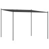 Belvédère anthracite 3x3 m 180 g/m² tissu et acier 647266647266