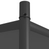 Belvédère anthracite 3x3 m 180 g/m² tissu et acier 647266647266