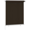 Store roulant d'extérieur 125 (l) x 140 (H) cm marron 647267647267