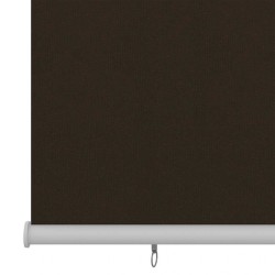 Store roulant d'extérieur 125 (l) x 140 (H) cm marron 647267647267