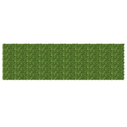 Écran de balcon avec feuilles Vert et jaune 500 x 150 cm 647268647268