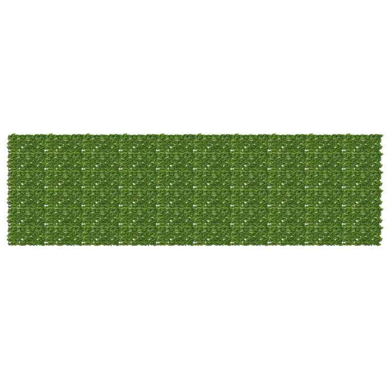 Écran de balcon avec feuilles Vert et jaune 500 x 150 cm 647268647268
