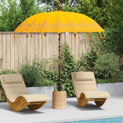 Parasol balinais Jaune 215 x 215 x 260 cm 647278647278