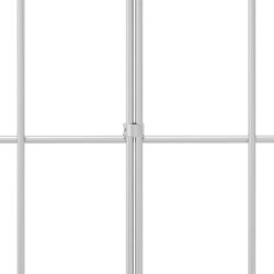 Panneau de clôture de jardin 12 pcs Acier galvanisé Argenté 647279647279