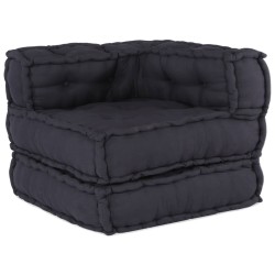 Unité de canapé modulaire 3 pcs Anthracite Tissu 647282647282