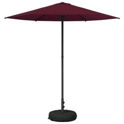 Parasol de jardin avec base 230 x 230 cm Polyester 647284647284