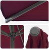 Parasol de jardin avec base 230 x 230 cm Polyester 647284647284