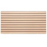 Panneaux muraux 5 pcs Marron 100 x 50 cm Mousse EPS 647287647287