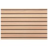 Panneaux muraux 5 pcs Marron 100 x 50 cm Mousse EPS 647287647287