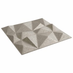 Panneaux muraux 12 pcs Béton Diamant 50 x 50 cm Mousse XPS 647292647292
