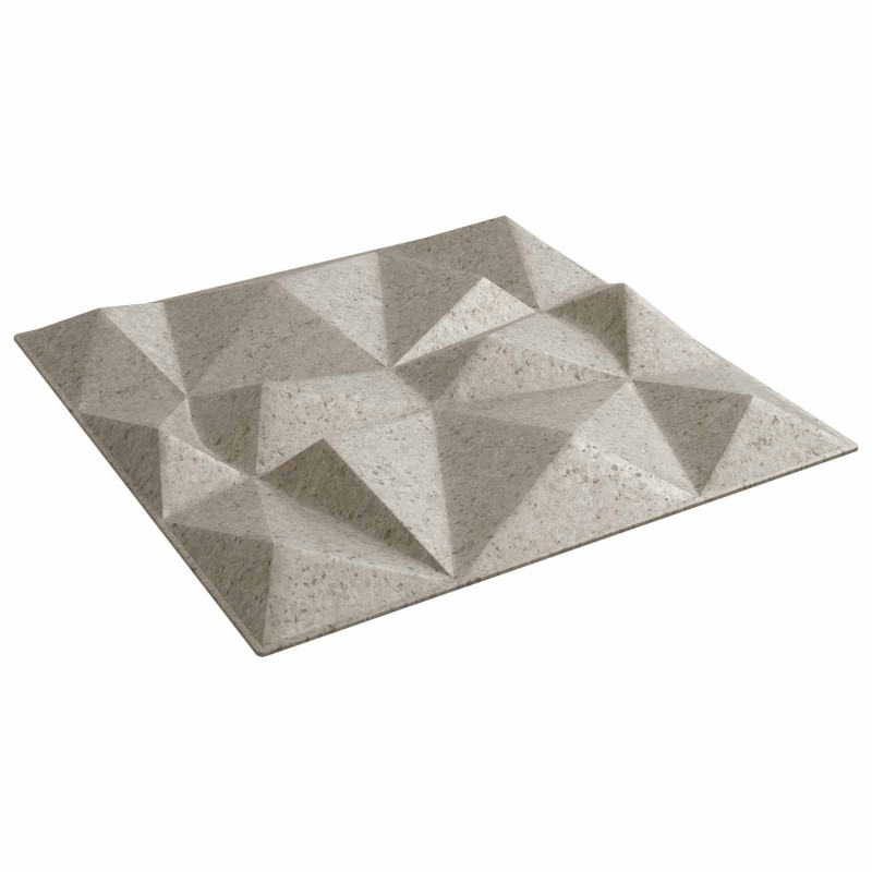 Panneaux muraux 12 pcs Béton Diamant 50 x 50 cm Mousse XPS 647292647292