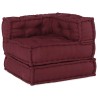 Canapé modulaire marron 70x70x54 tissu 647308647308