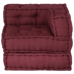 Canapé modulaire marron 70x70x54 tissu 647308647308