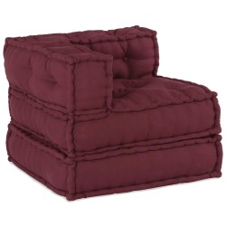 Canapé modulaire marron 70x70x54 tissu 647308647308