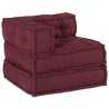 Canapé modulaire marron 70x70x54 tissu 647308647308