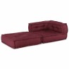 Canapé modulaire marron 70x70x54 tissu 647308647308