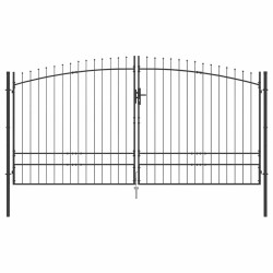 Porte Double Woerden Gris 400 x 249,5 cm Acier 647324647324