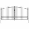 Porte Double Woerden Gris 400 x 249,5 cm Acier 647324647324