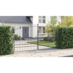 Porte Double Woerden Gris 400 x 249,5 cm Acier 647324647324