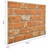 Panneaux muraux 10 pcs Brique 100 x 50 cm Mousse EPS 647326647326