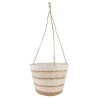 Paniers à plantes en herbe de mer 3 pcs Naturel, Blanc et Beige 647337647337