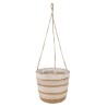 Paniers à plantes en herbe de mer 3 pcs Naturel, Blanc et Beige 647337647337