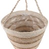 Paniers à plantes en herbe de mer 3 pcs Naturel, Blanc et Beige 647337647337