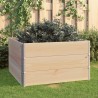 Jardinières surélevées 3 pcs 100x100 cm Bois de pin solide 647338647338