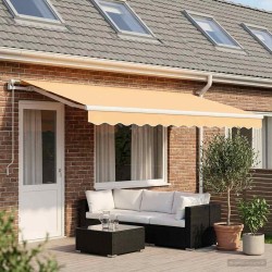 Toile de rechange pour auvent Sable 6 × 3,5 m Polyester 647348647348