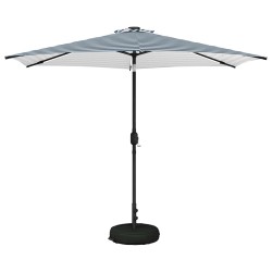 Parasol de jardin avec lumières LED et base 300 x 300 cm 647359647359