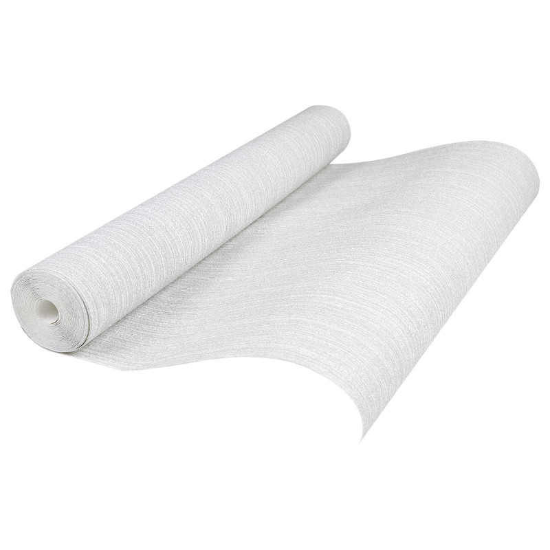 Papier peint 3D Solide Gris clair 10 x 0,53 m Tissu non tissé 647361647361