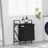 Panier à linge 1 compartiment avec étagère Gris Sonoma 647401647401