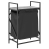 Panier à linge 1 compartiment avec étagère Gris Sonoma 647401647401