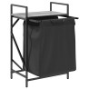 Panier à linge 1 compartiment avec étagère Gris Sonoma 647401647401