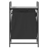 Panier à linge 1 compartiment avec étagère Gris Sonoma 647401647401
