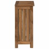 Panier à Linge Naturel 35 x 25 x 60 cm Bois de teck massif 647412647412