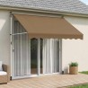 Auvent rétractable manuel Beige 350 cm 647425647425