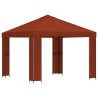 Pavillon 3 x 3 m Terre cuite Polyester et Acier 190 gsm 647426647426