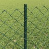 Clôture grillagée avec poteau 25 x 0,6 m Acier recouvert de PVC 647428647428