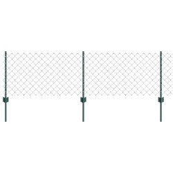 Clôture grillagée avec poteau 25 x 0,6 m Acier recouvert de PVC 647428647428