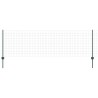 Clôture Euro avec poteau 25 x 0,8 m Acier recouvert de PVC Vert 647434647434
