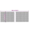 Clôture de jardin 500x90 cm roseau 647445647445