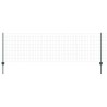 Clôture Euro avec poteau 25 x 0,8 m Acier recouvert de PVC Vert 647454647454