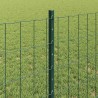 Clôture Euro avec poteau 25 x 0,8 m Acier recouvert de PVC Vert 647454647454