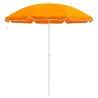 Parasol de jardin 160 cm polyester 170T Orange 647483647483