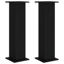Support de Plante 2 pcs Noir 30,5 x 30 x 100,5 cm 647497647497