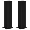 Support de Plante 2 pcs Noir 30,5 x 30 x 100,5 cm 647497647497