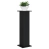 Support de Plante 2 pcs Noir 30,5 x 30 x 100,5 cm 647497647497