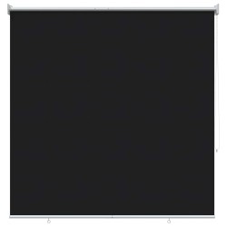 Store roulant extérieur protection UV Noir 125 x 140 cm (L x H) 647502647502